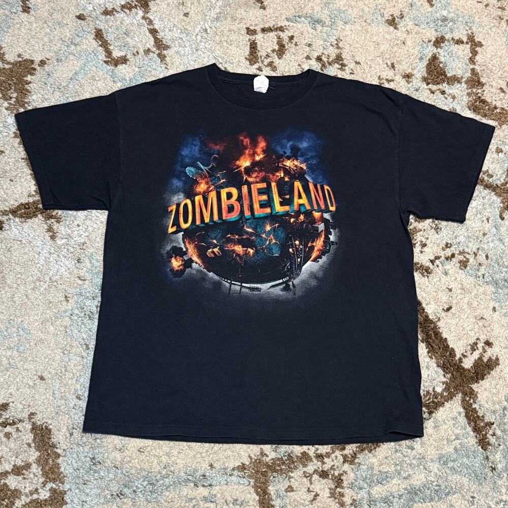 2009 Zombieland Movie Promo Shirt Size XL Woody Harrelson Emma Stone